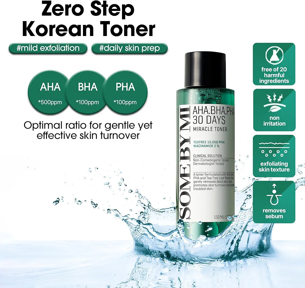 SOME BY MI AHA BHA PHA 30 Days Miracle Toner, 150ml