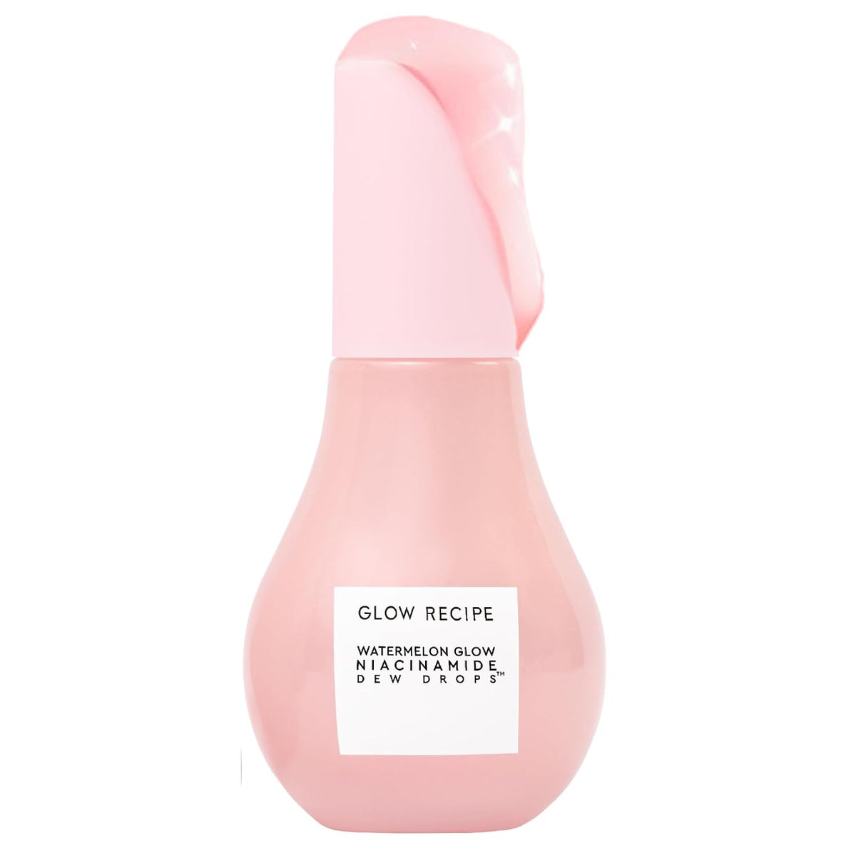 Glow Recipe Watermelon Niacinamide Dew Drops - Brightening, Plumping Hydrating Face Serum, Makeup Primer + Liquid Highlighter with Hyaluronic Acid - Dewy & Glowing Korean Skin Care (40ml)