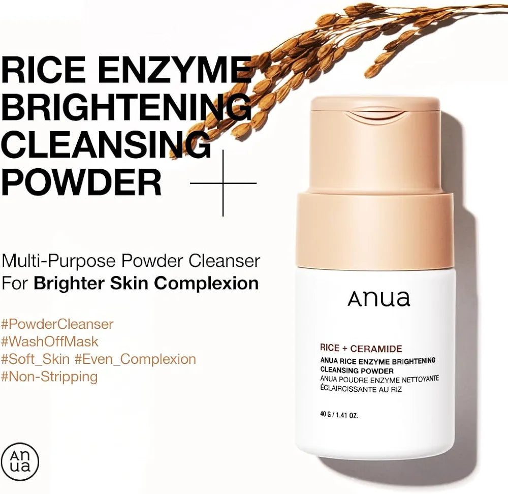 ANUA Rice Enzyme Brightening Cleansing Powder, 4