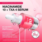 ANUA Niacinamide 10 + TXA 4 Serum, Hyaluronic Acid, Tranexamic acid, Facial Serum for Glass Skin, Clarifying, Radiant Complexion with Natural Color, Korean Skin Care (30ml /1.01 fl.oz)