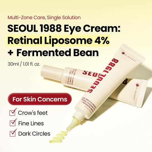 K-SECRET SEOUL1988 Crema de ojos retinal para patas de gallo y bolsas de