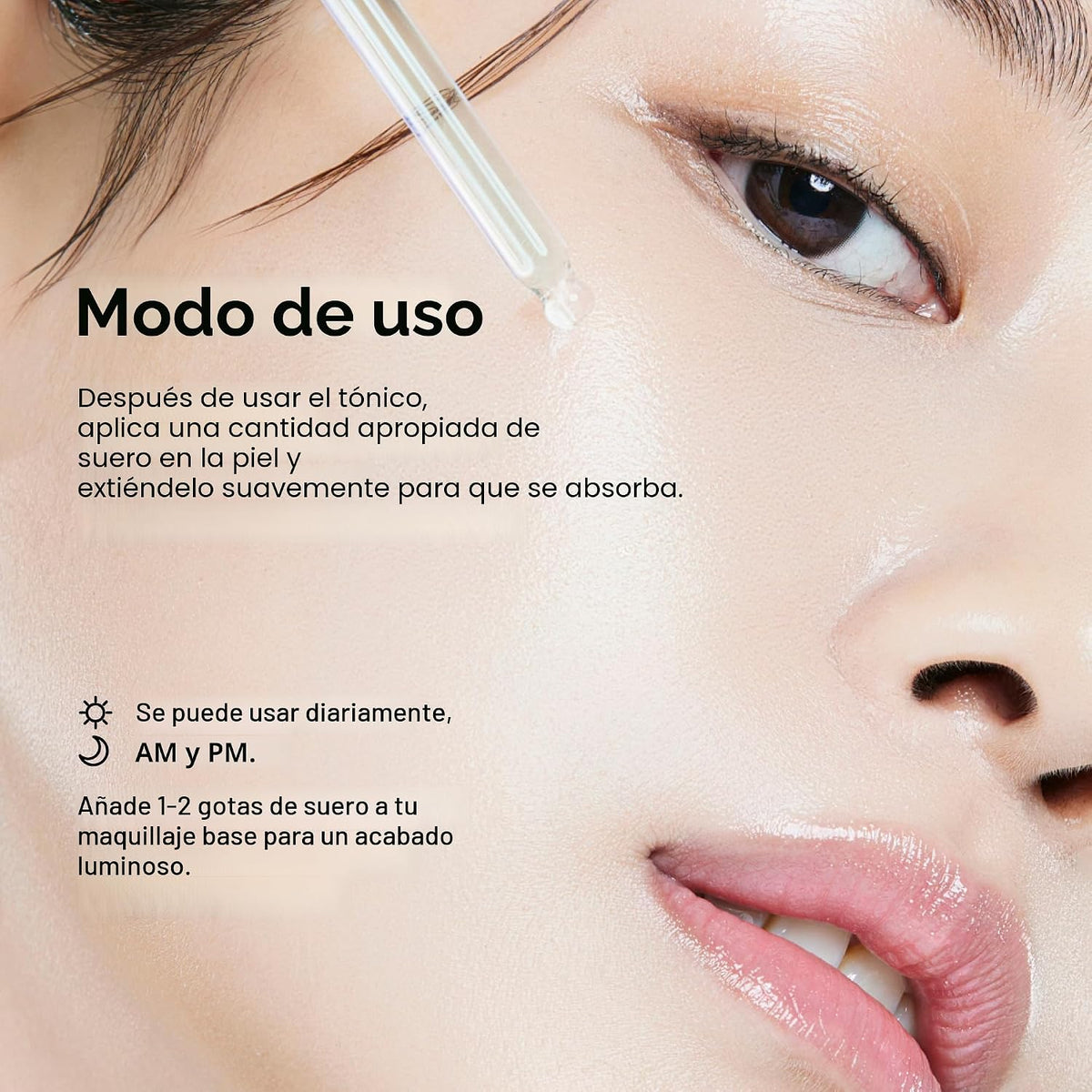 Suero en Cápsula de Ácido Hialuronico PDRN de Anua, Suero Facial Radiante, Ácido Hialuronico, Hidratación, Efecto de Relleno de Humedad, Color Natural, Sin Fragancia, Cuidado de la Piel Coreano, 30ml