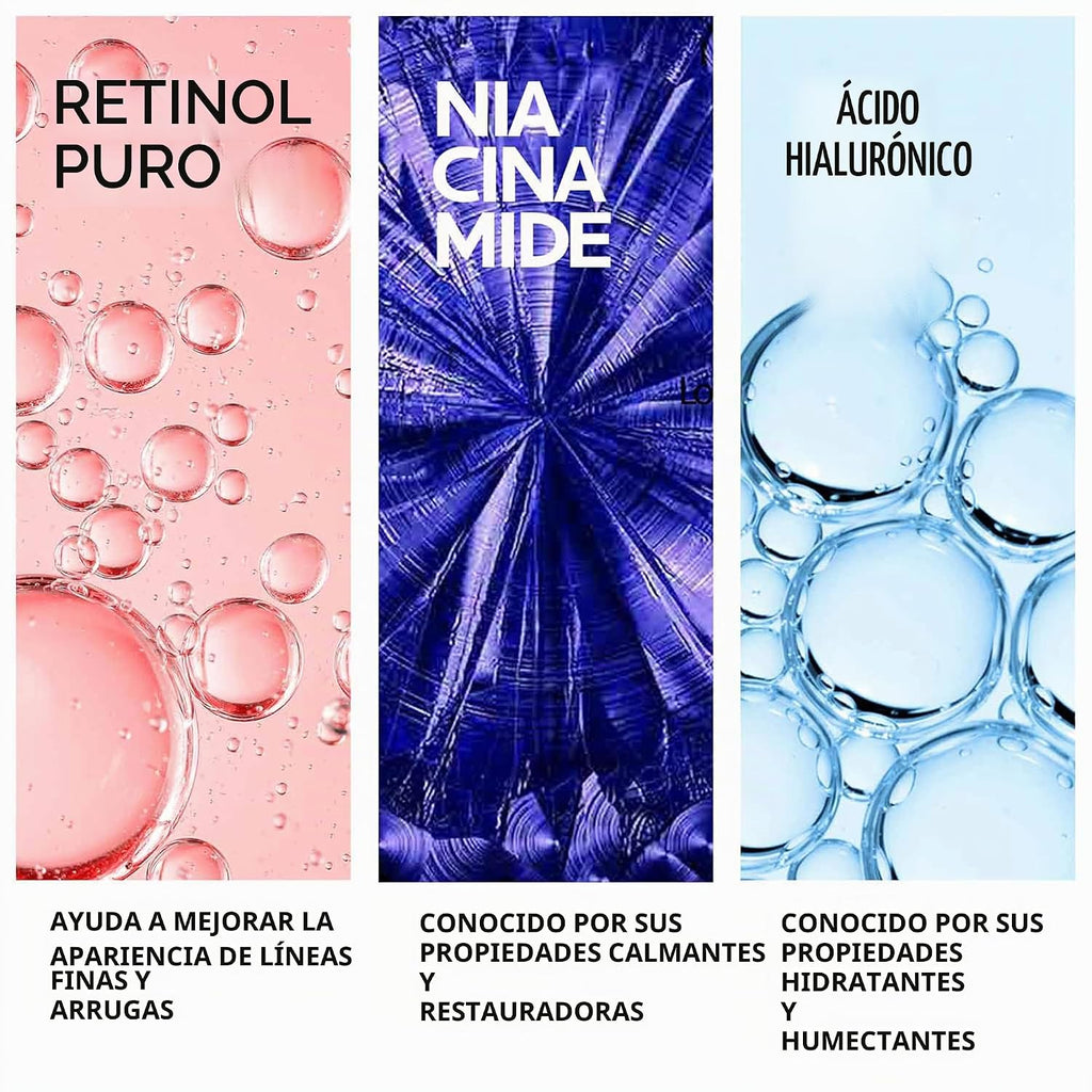 La Roche-Posay Suero facial de retinol con niacinamida y ácido hialurónico