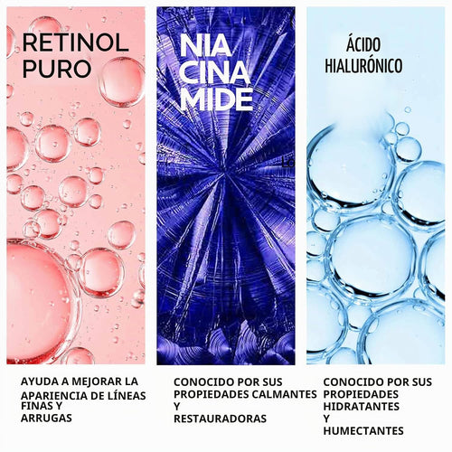 La Roche-Posay Suero facial de retinol con niacinamida y ácido hialurónico