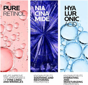 La Roche-Posay Pure Retinol Serum with Vitamin B3 – Anti-Aging, 1.0 fl oz