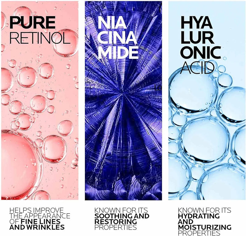 La Roche-Posay Pure Retinol Serum with Vitamin B3 – Anti-Aging, 1.0 fl oz