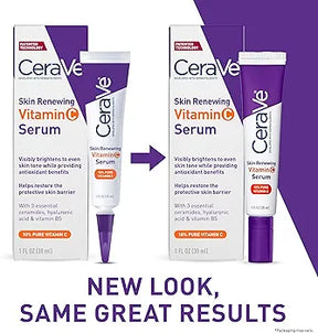CeraVe Vitamin C Serum with Hyaluronic Acid, 1 fl oz