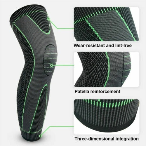 Winter Knee Pain Relief Warmers for Adults – Arthritis Joint Support Knee Brace for Men & Women (1 Pair)