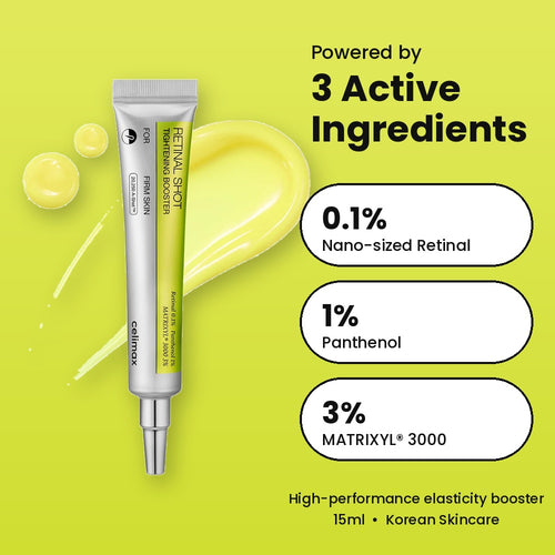 Celimax Vita A Retinal Shot Cream | Tightening, Pores & Fine Lines | 15ml